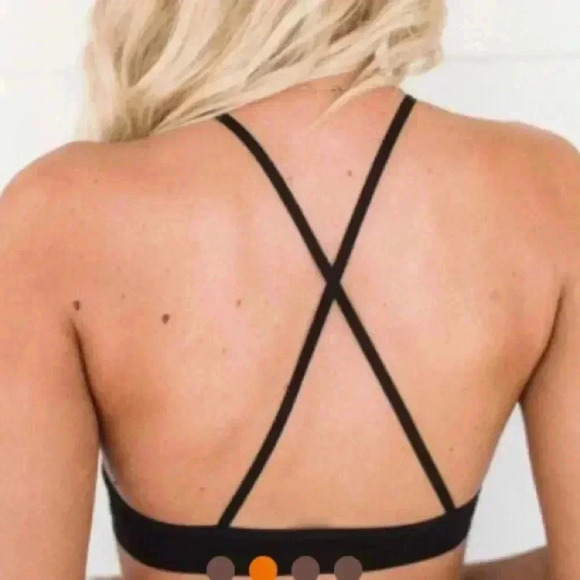 🆕Black Crochet High Neck Bralette🆕 - Picture 5 of 10